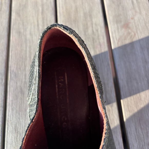 Marc Jacob’s Snakeskin Lace-Up Shoes - Picture 6 of 6